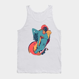 Retro Triad Pisces Beauty Tank Top